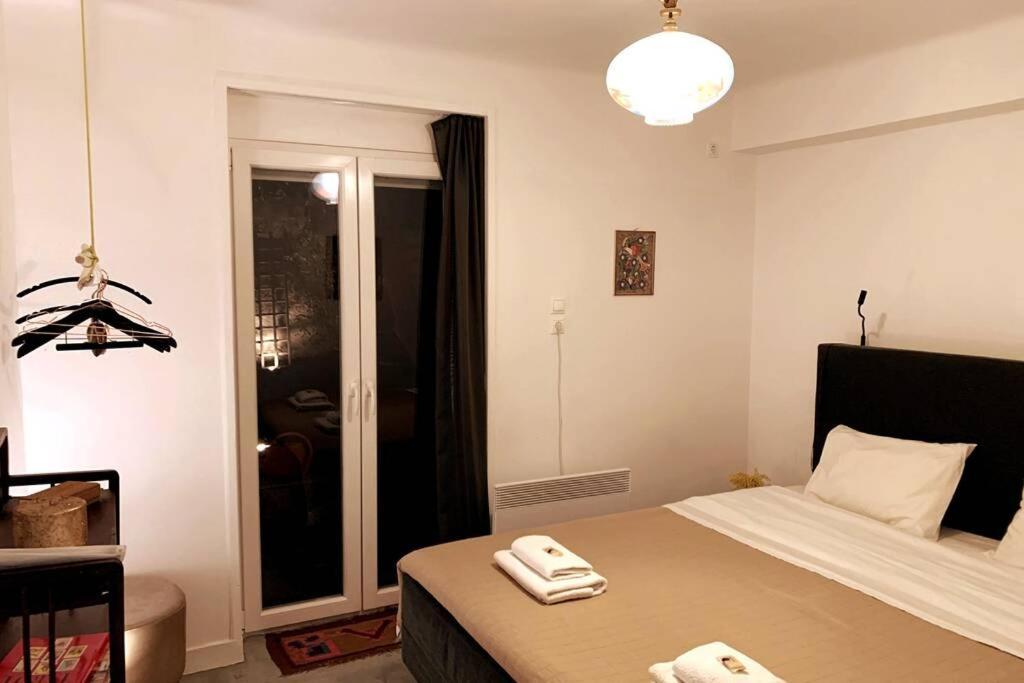 Quiet And Central Flat With Private Backyard Garden アテネ エクステリア 写真