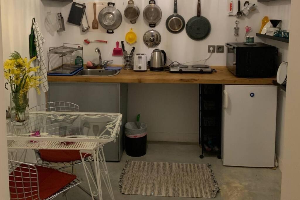 Quiet And Central Flat With Private Backyard Garden アテネ エクステリア 写真